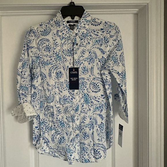 NWT Chaps non iron fitted dress shirt will take best offer! - Picture 1 of 4